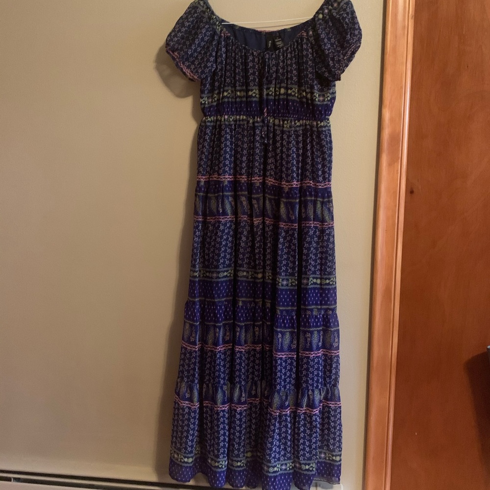 Peasant style dress